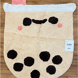 Pearl Boba tea bath mat